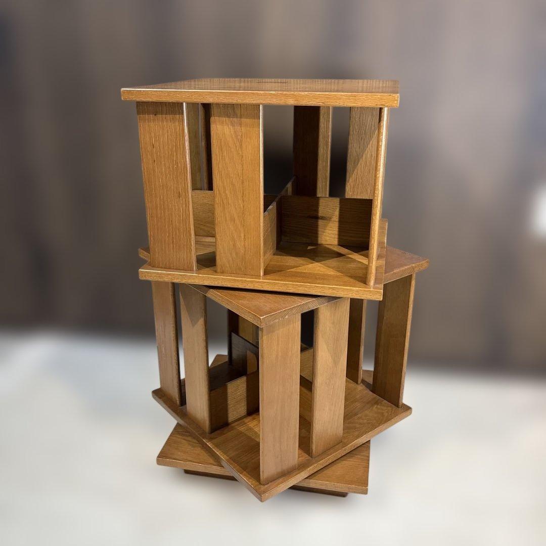 回転式　2段　ラック