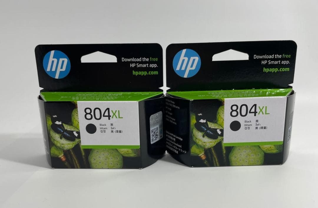 インクカートリッジ HP 804XL T6N12AA（黒 増量）　2コセット