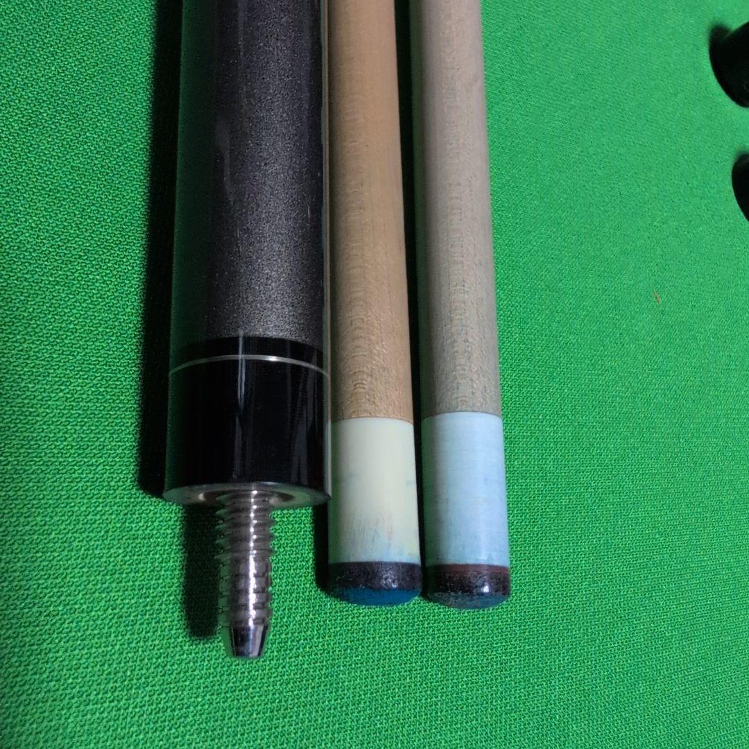 ビリヤードmezzキュー、シャフト2本