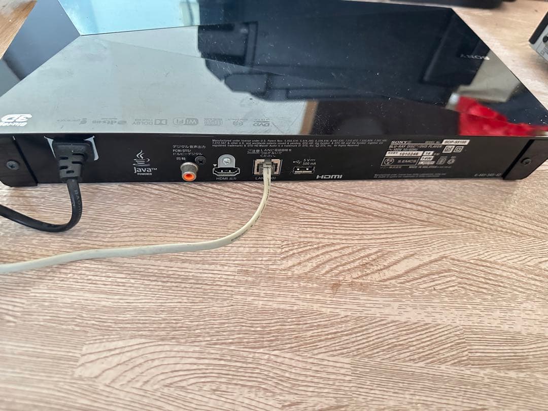 SONY ブルーレイプレーヤー BDP-S5100