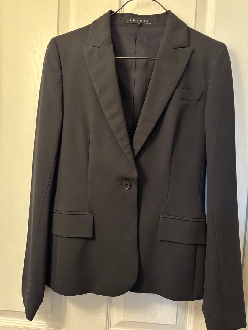 『ゆうき』セオリー　パンツスーツ　黒　4