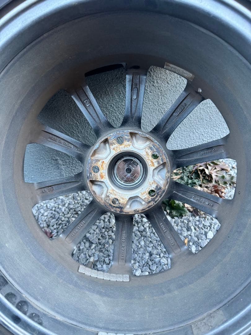 80ハリアー　17インチスタッドレス　4本