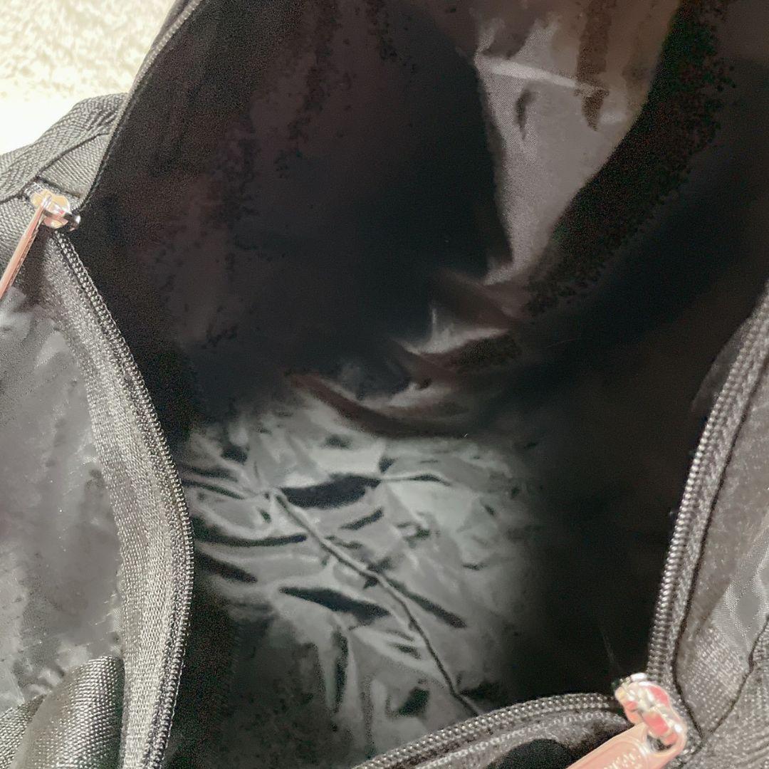 新品 レスポートサック ポーチ付き ブラック ボストンバッグ 2way