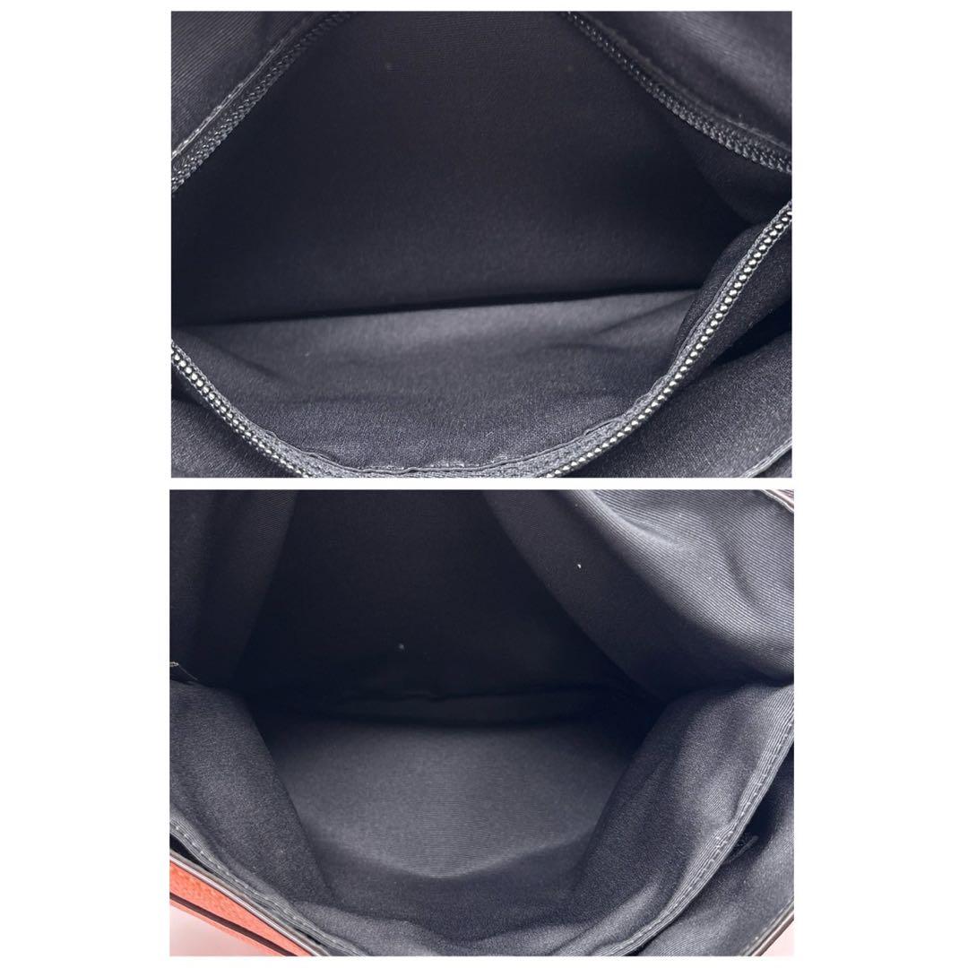 コーチ 希少色 レザーショルダーバッグ　メッセンジャ―　ヘリテージ