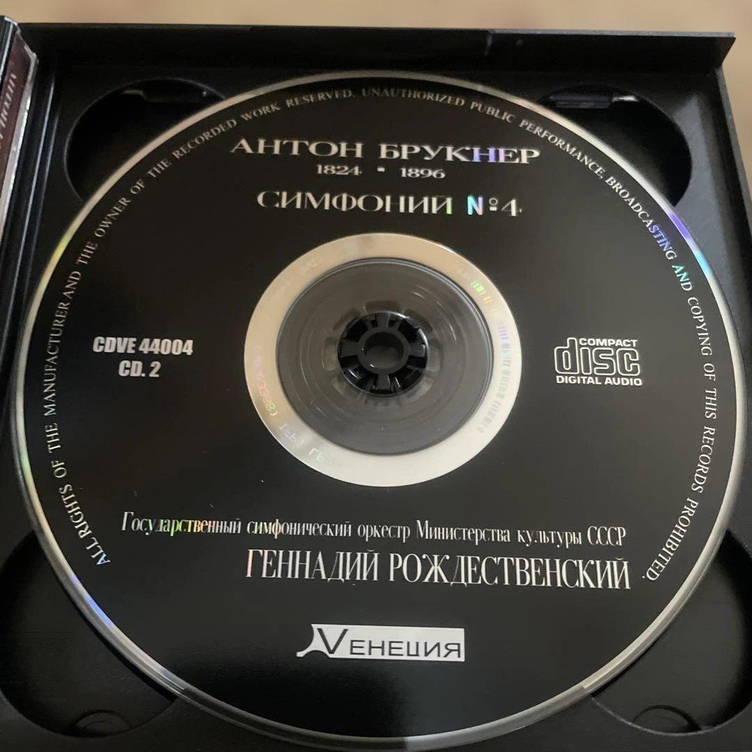 アントン・ブルックナー 交響曲第4・7・8番 CD