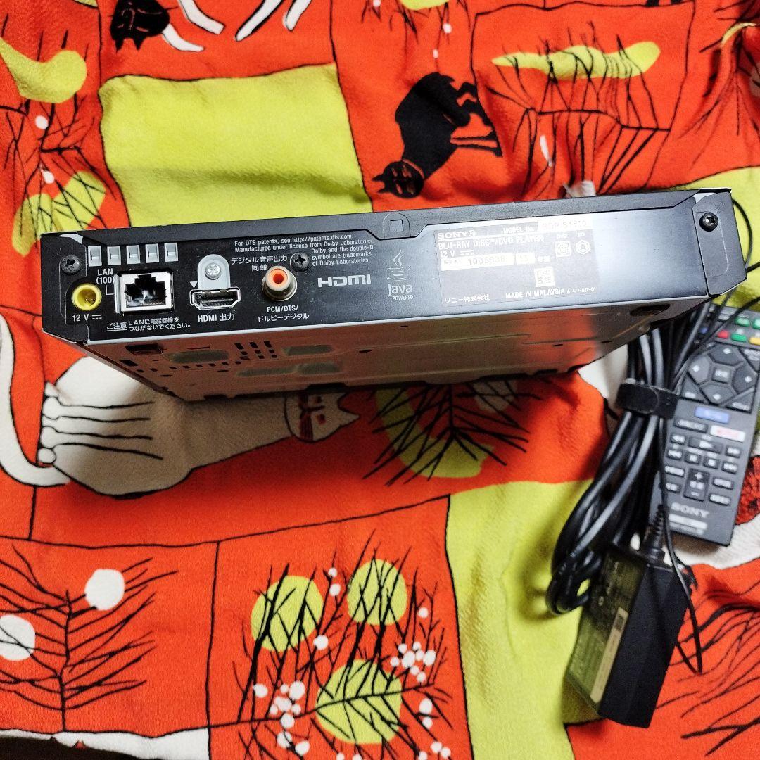 【ジャンク中古】 SONY BDP-S1500 【ブルーレイディスクプレーヤー】