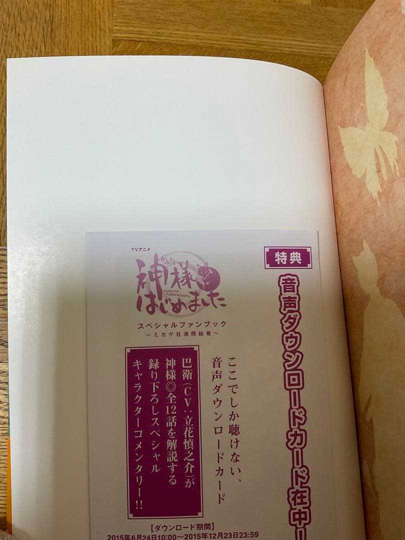 TVアニメ神様はじめましたスペシャルファンブック どちらも初版　2冊セット