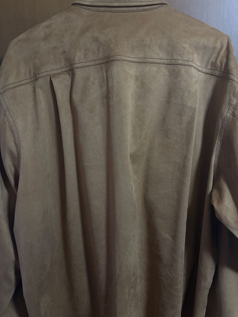 THE SHINZONE スエードシャツ ブラウン シンゾーン