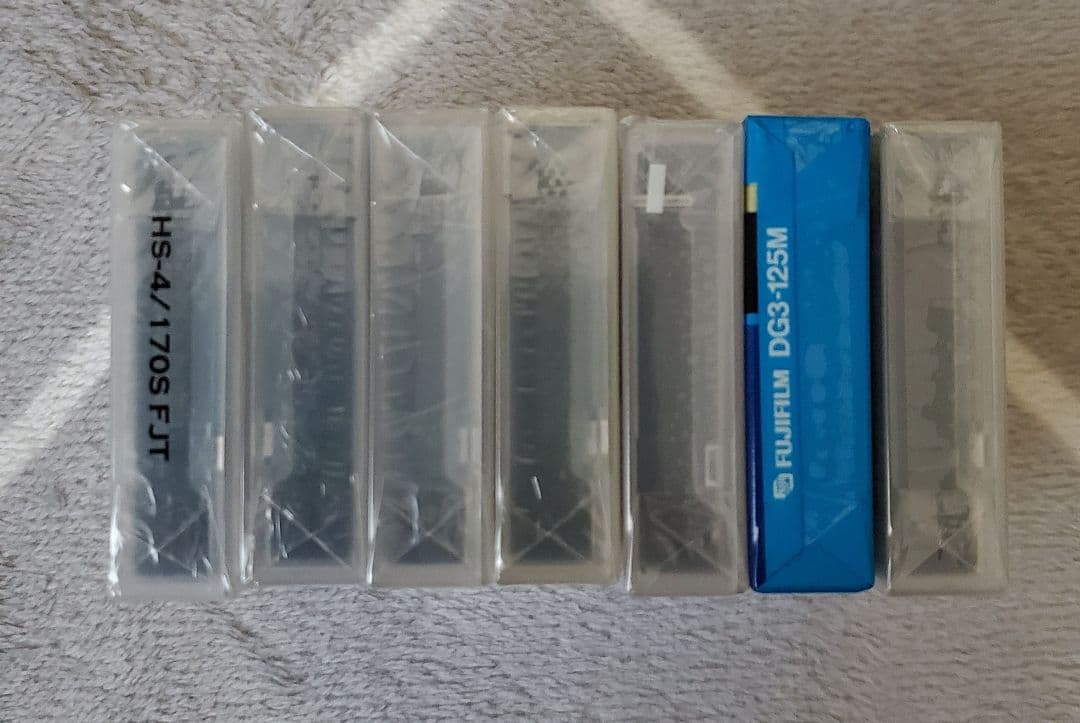 DATテープ·FUJITSU·NEC　生産中止品　廃盤　貴重　新品未開封