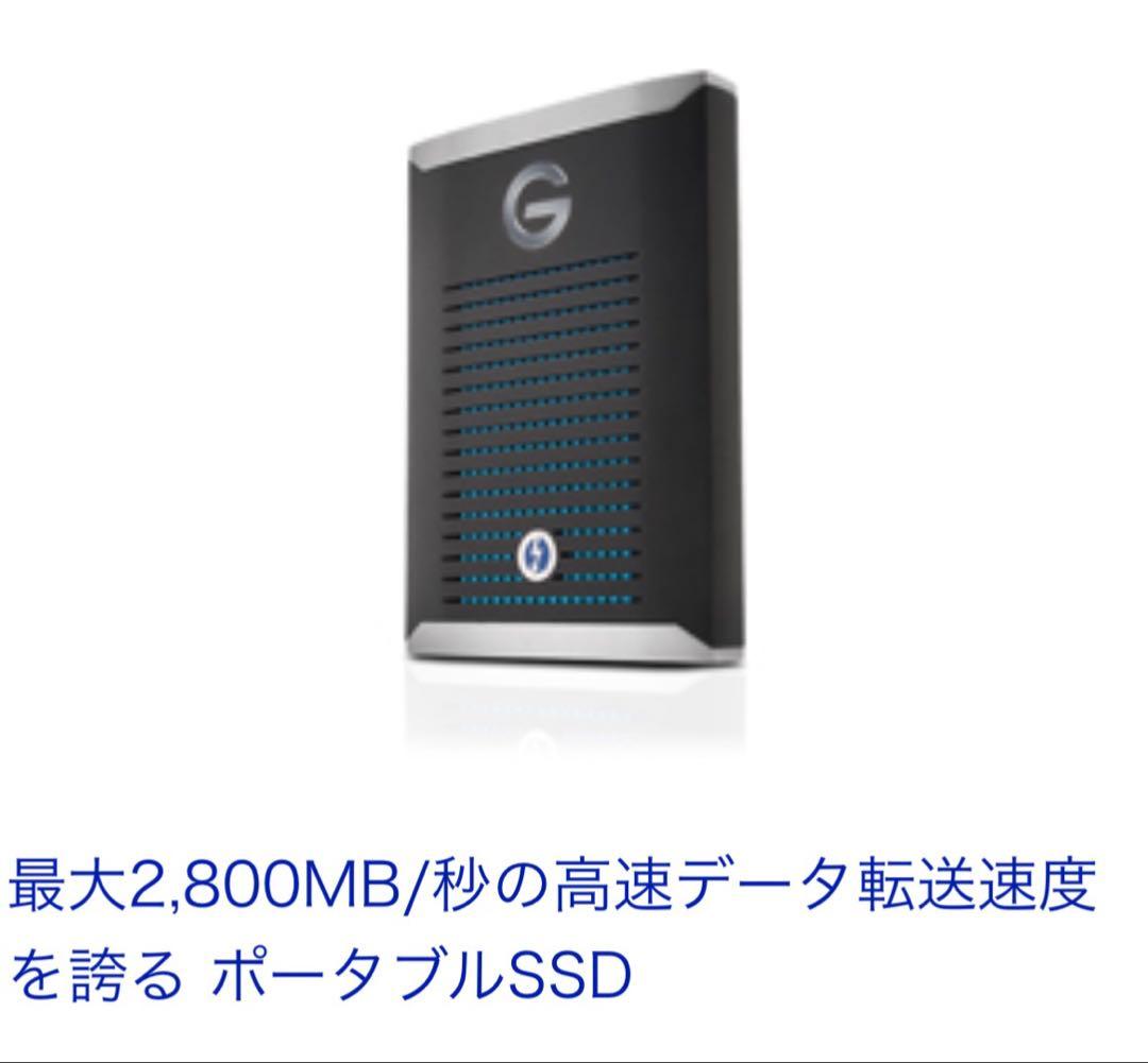 サンディスク G-DRIVE SSD 1TB ポータブル 外付け