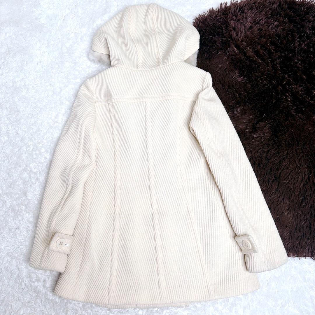 希少✨ BURBERRY バーバリー ダッフルコート ファー ノバチェック