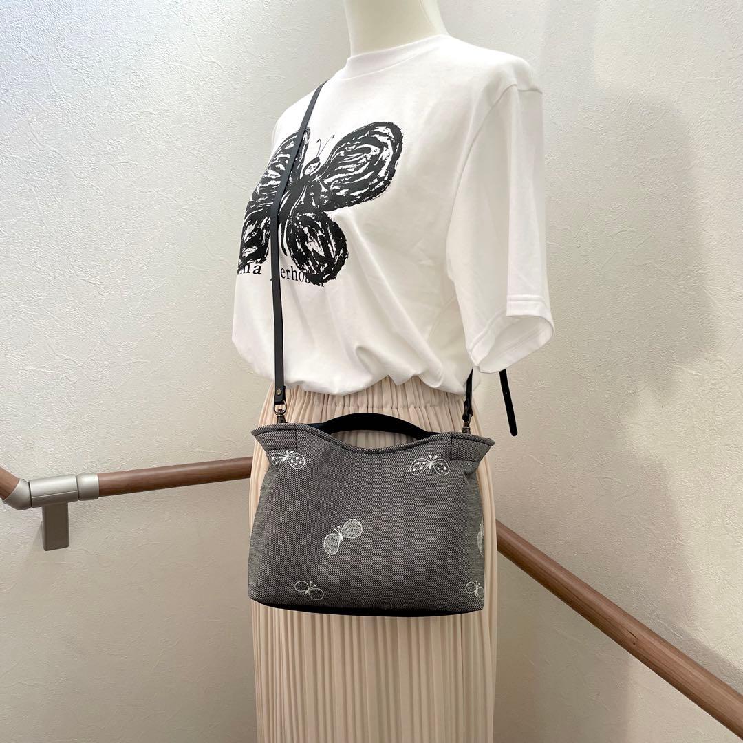 ⚮̈ミナペルホネン　choucho ヌッピバッグＳ