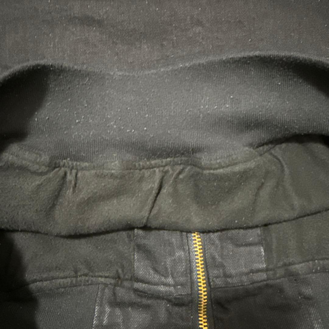 25AW COMOLI ブラックデニムジップパーカ 3