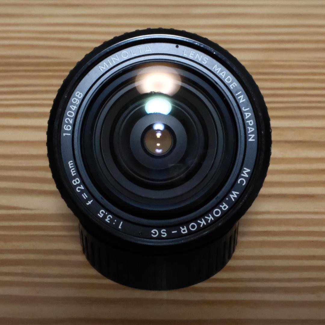 ミノルタ ROKKOR 50mm f/1.7, 28mm f/3.5, +おまけ