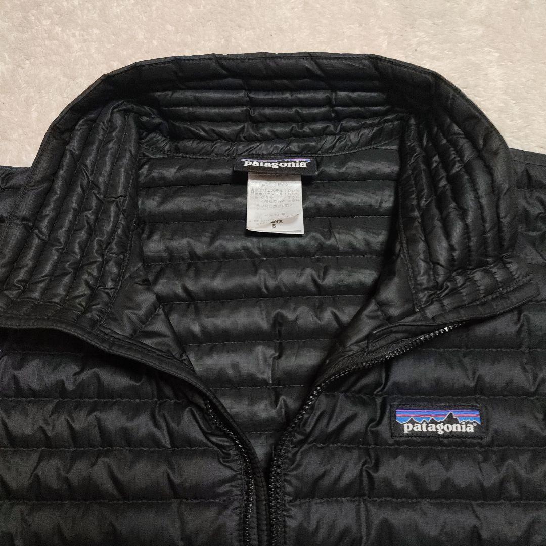 patagonia ダウンジャケット メンズ S ブラック