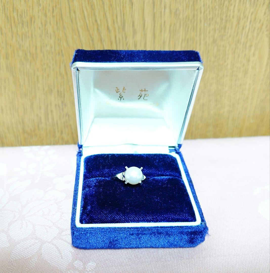 Pt900 パール リング