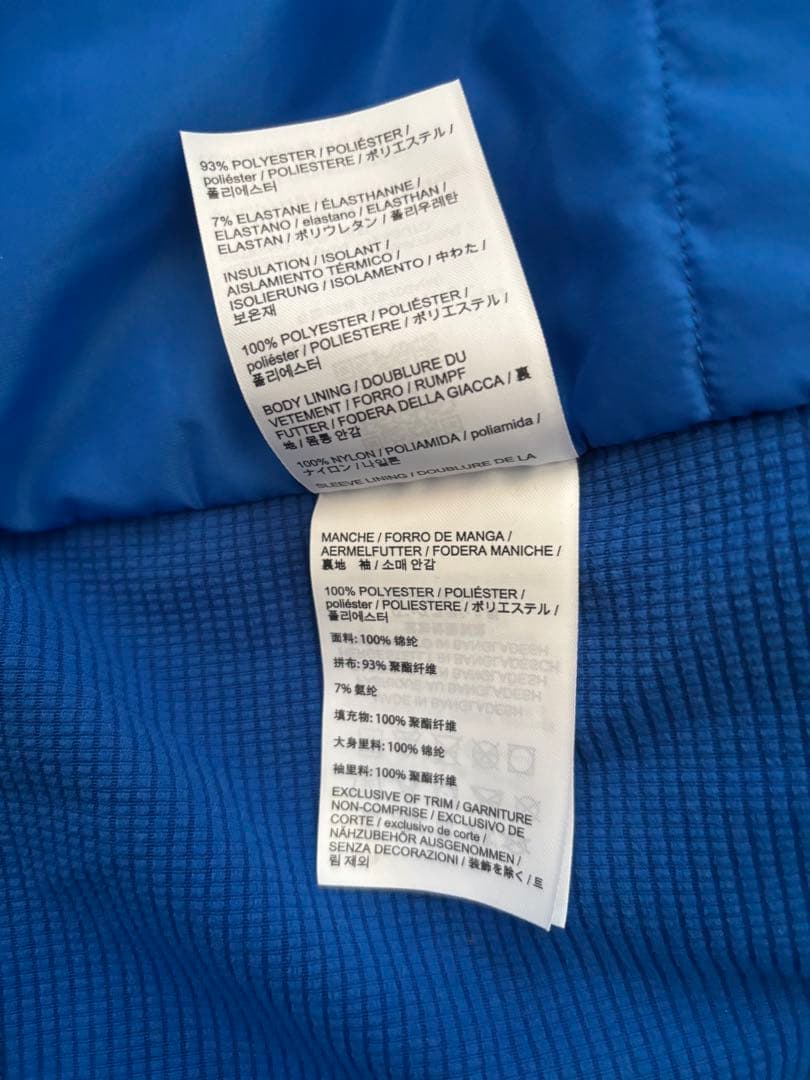 ARC'TERYX Atom SL フーディ　青