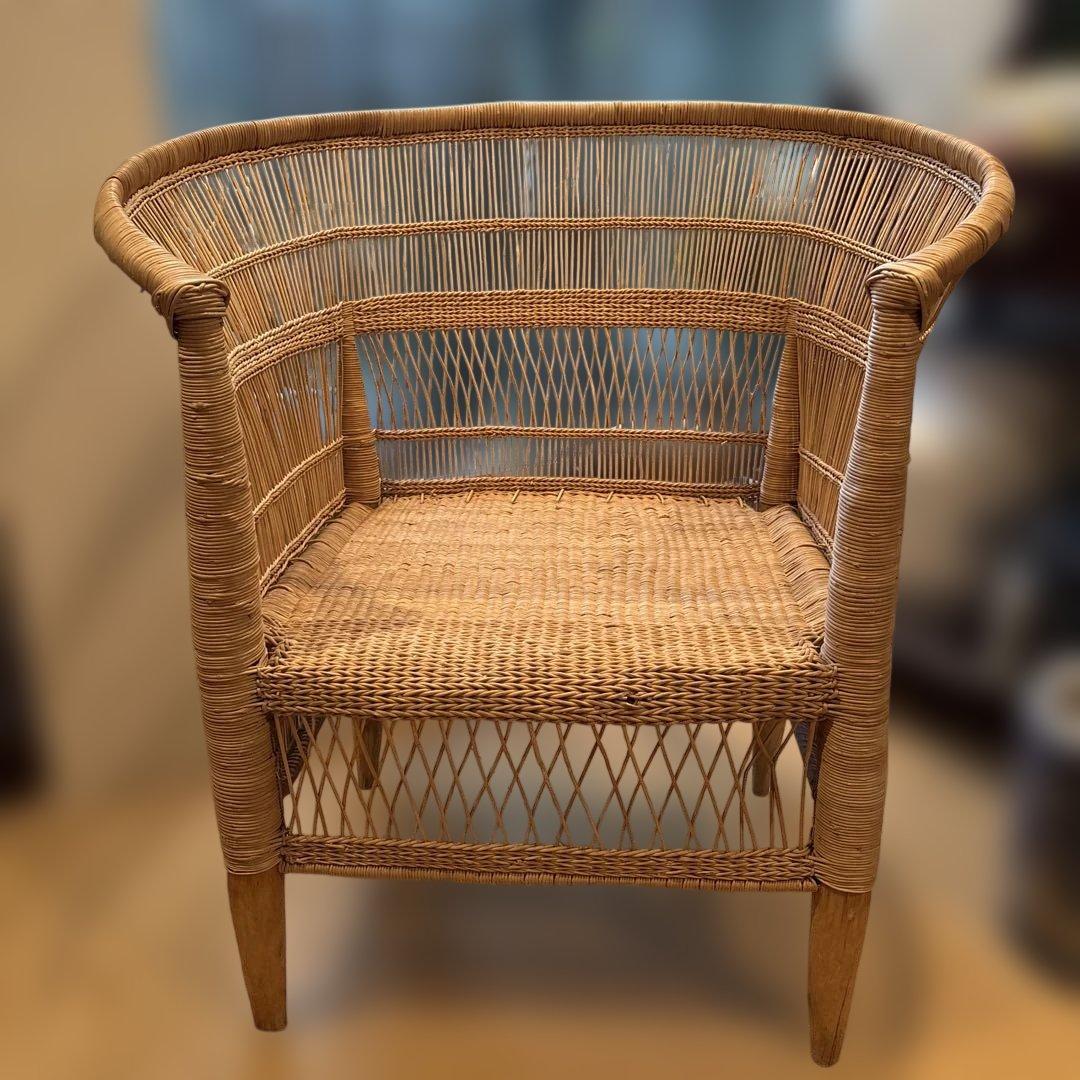 素敵　バンブーチェア　ラタンチェア