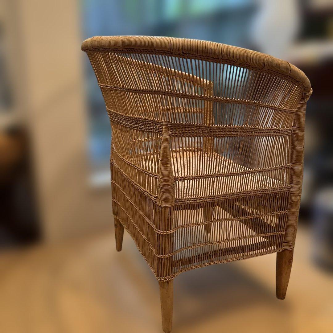 素敵　バンブーチェア　ラタンチェア