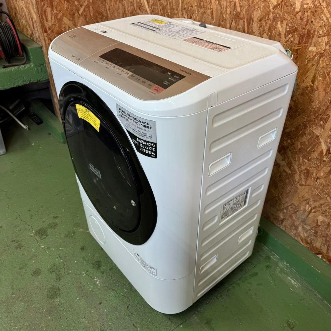 28A2 送料設置無料　日立　ドラム式洗濯機12㌔ 乾燥機能付き