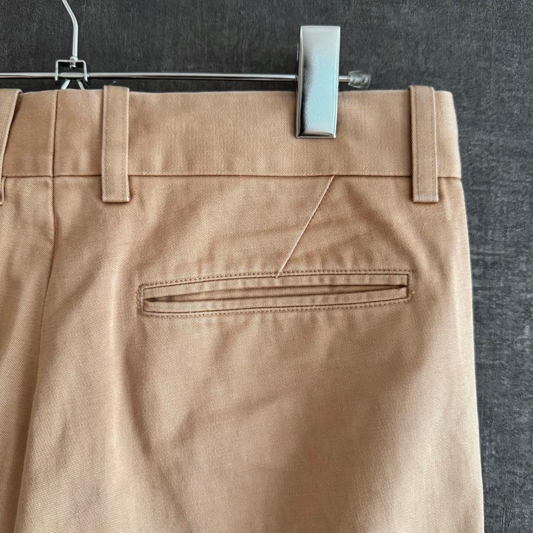 BLAMINK タックテーパード パンツ スラックス チノパン コットン