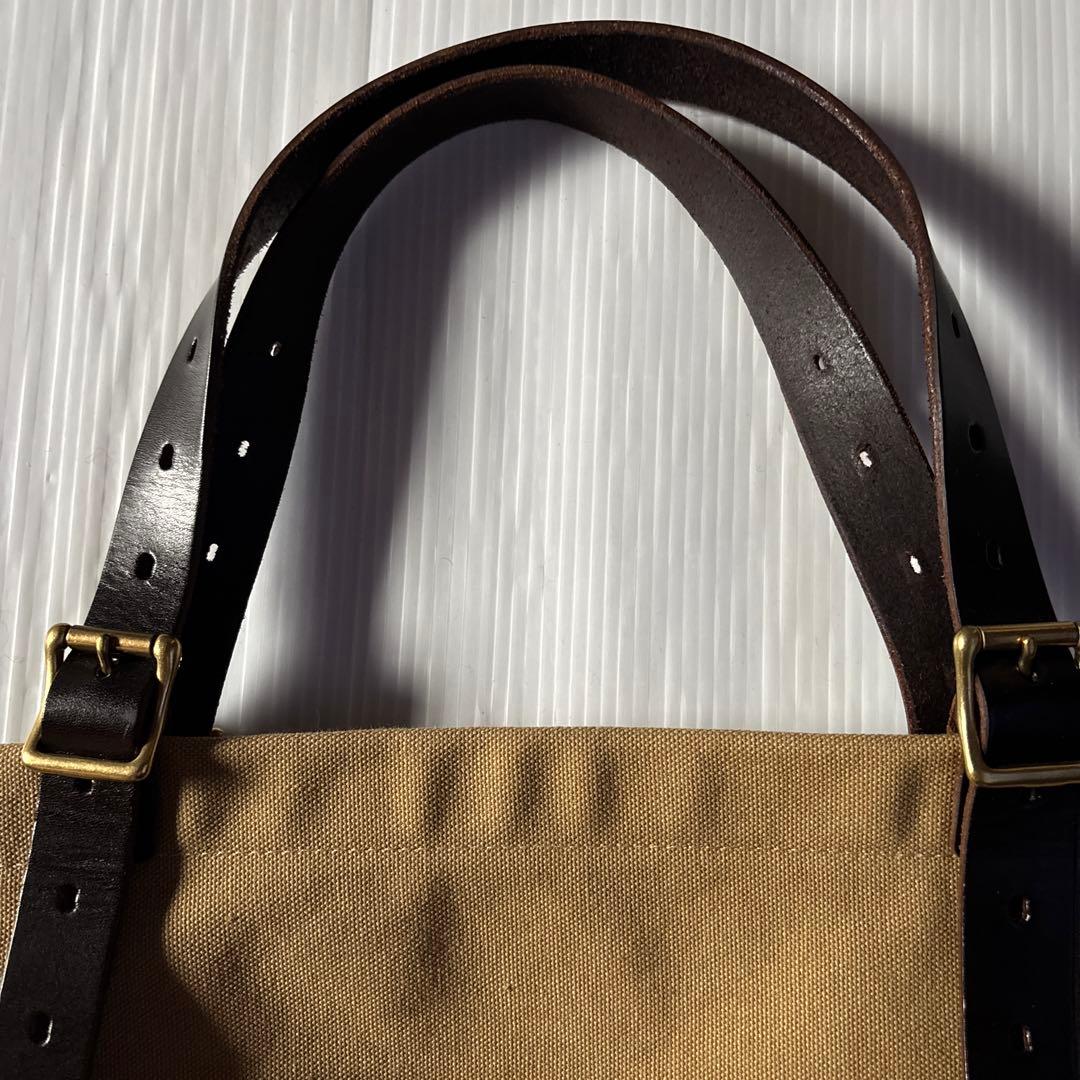 SLOW スロウ キャンバス ハンドルレザー トートバッグ