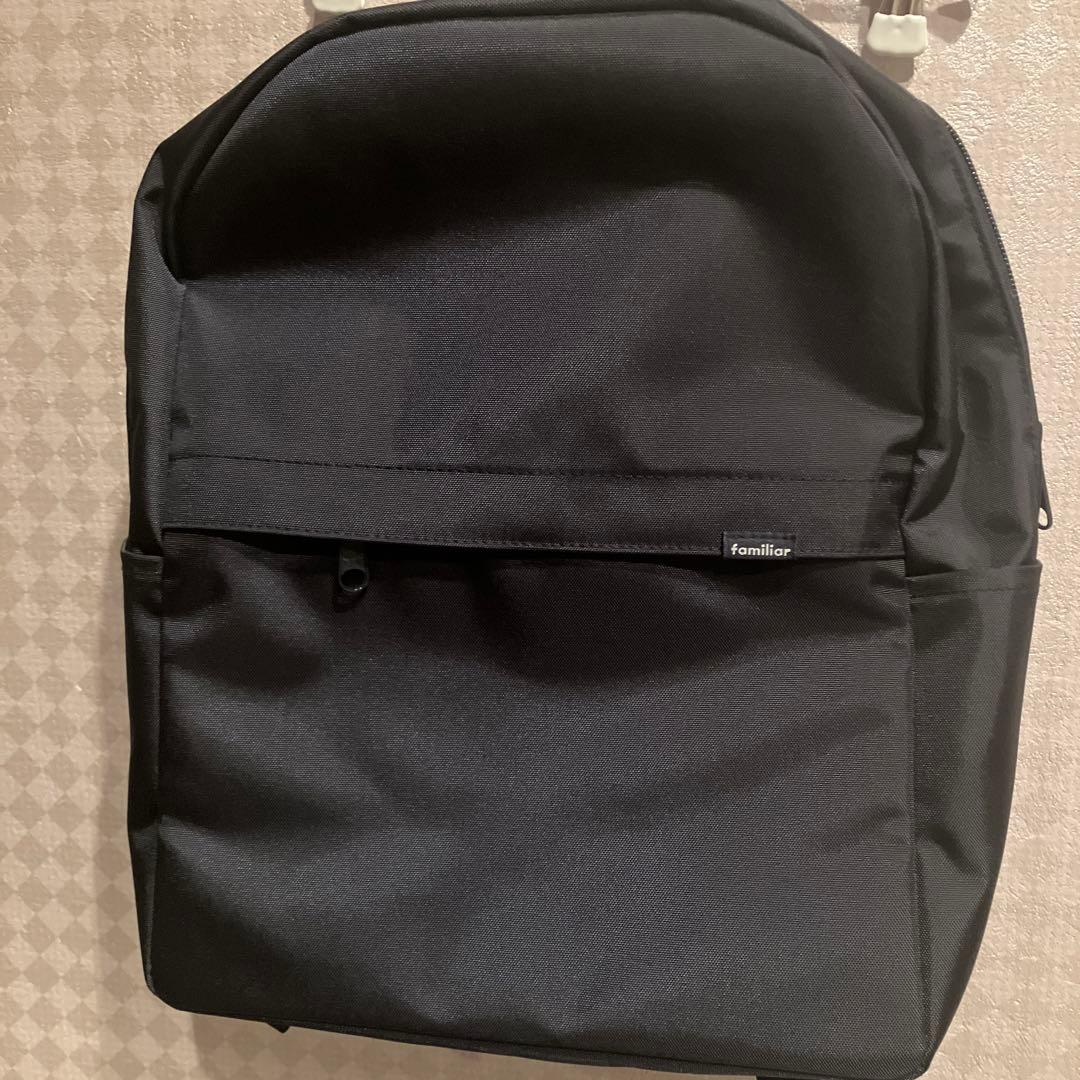 ファミリア　リュック　お受験　ネイビー　小学校受験