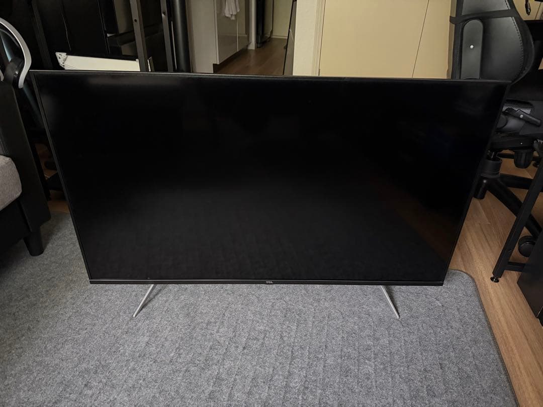 【中古】2019年製 TCL 43V型 4K液晶テレビ 43K601U