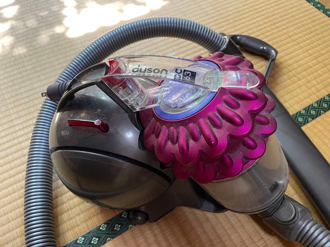 ジャンク品　ダイソン DC63 掃除機 グレー　パープル