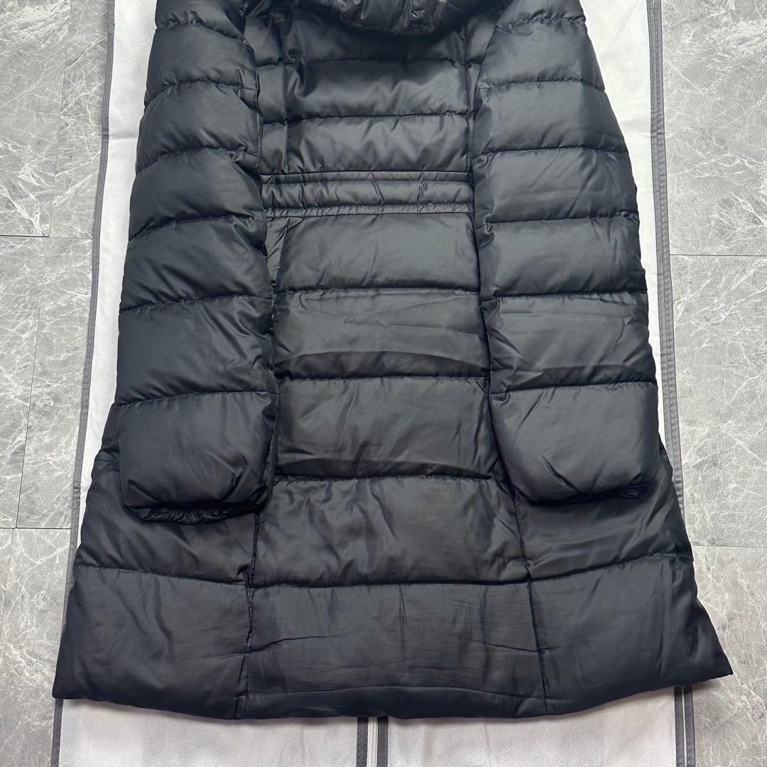 ブルーレーベルクレストブリッジ♡2wayダウンコート　ノバチェック 黒　L