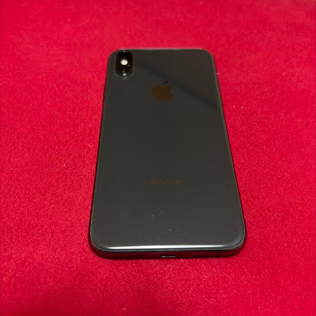 iPhone XS ブラック256GB SIMフリー　充電器付き