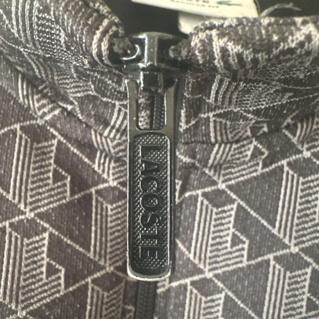 ラコステ パリ ジャカード ジップアップ トラックジャケット