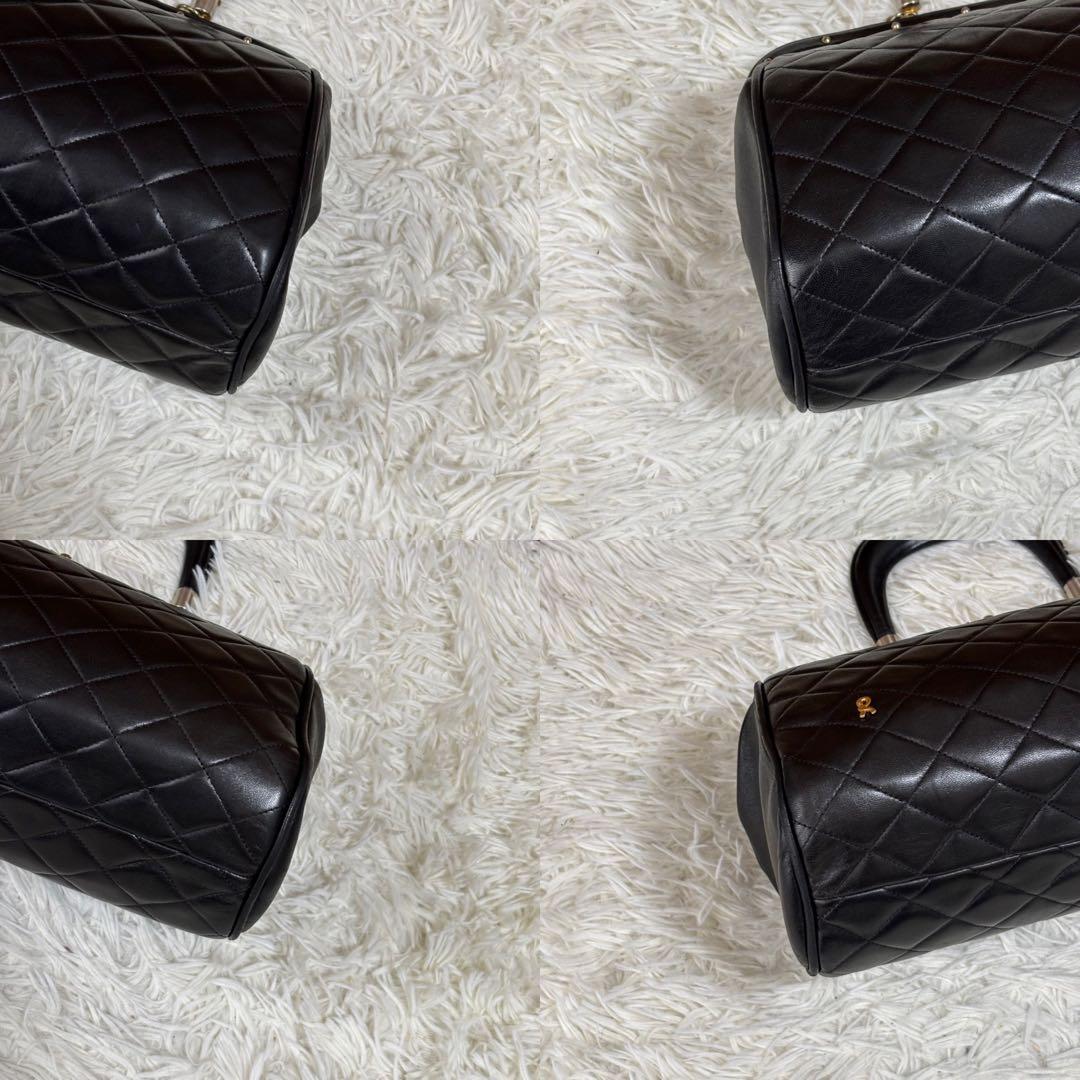 ロベルタディカメリーノ がま口 バコンギ 本革 レザー 黒 ヴィンテージ 伊製