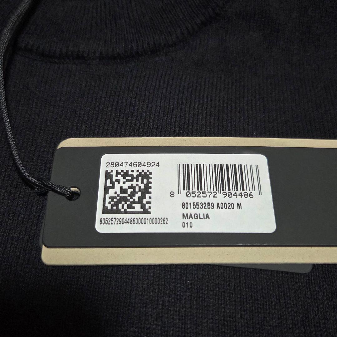 【新品】STONE  クルーネック ニット セーター ブラック M