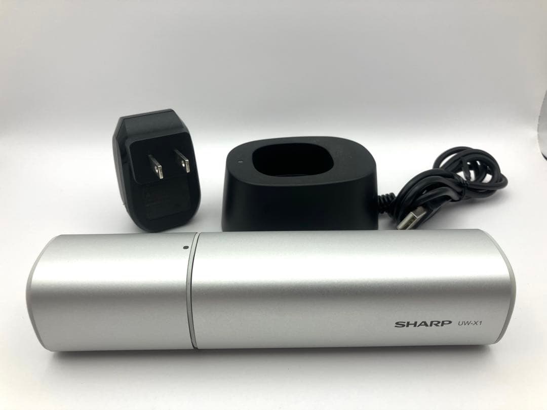 SHARP 超音波ウォッシャー UW-X1-S シルバー系 シャープ