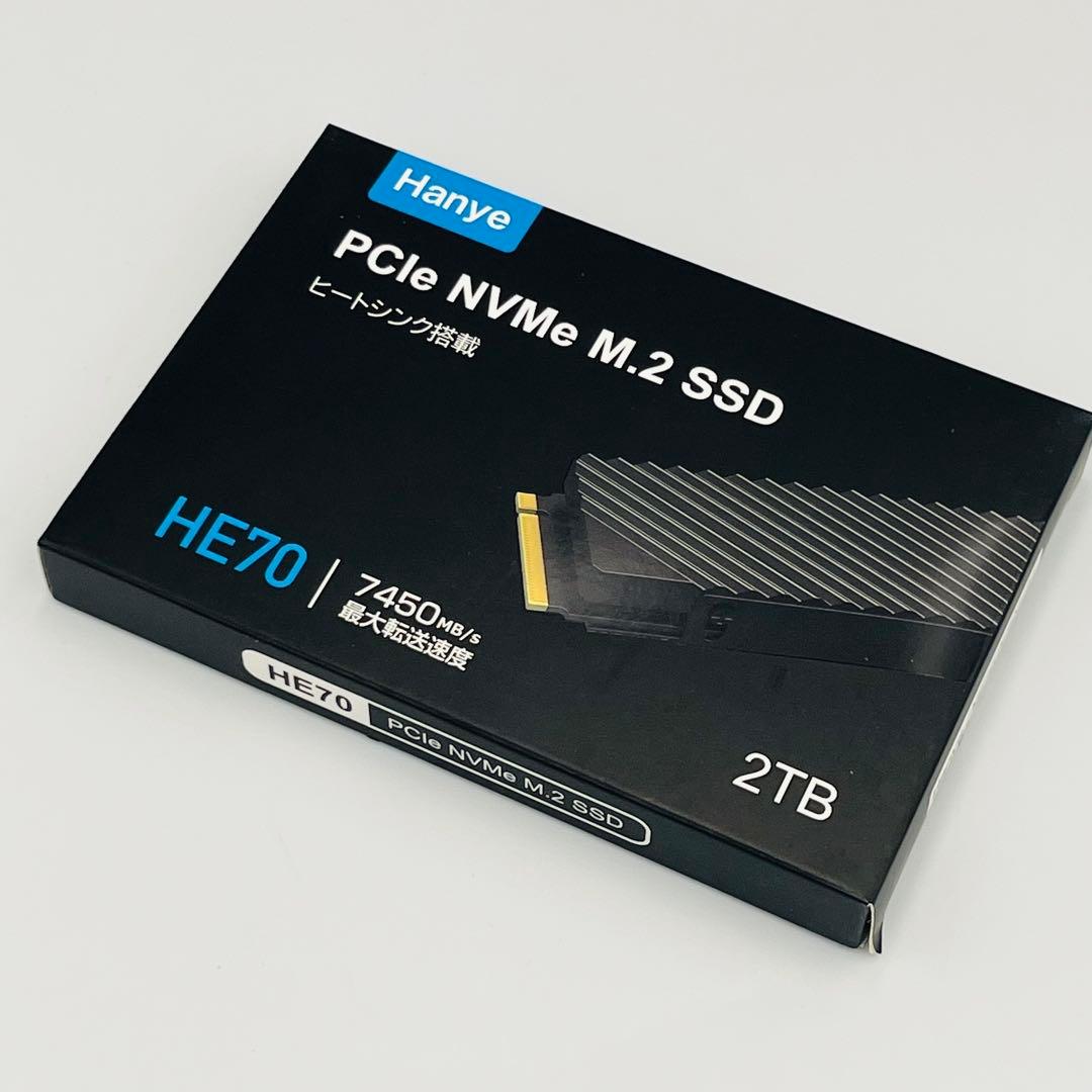 Hanye HE70 M.2 Type2280 NVMe 2TB 内蔵型SSD