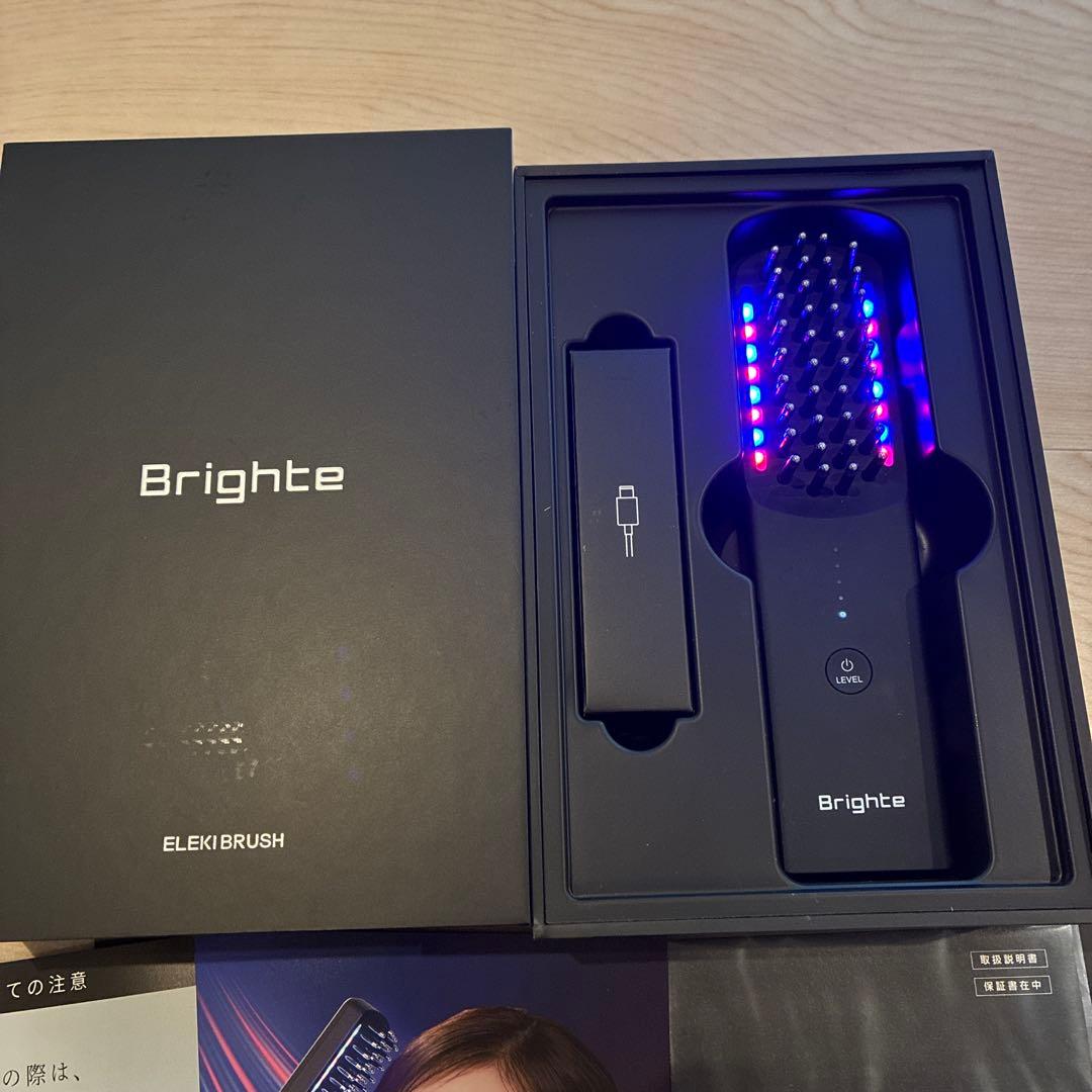 【ほぼ未使用】Brighte ELEKI BRUSH エレキブラシ　佐々木希