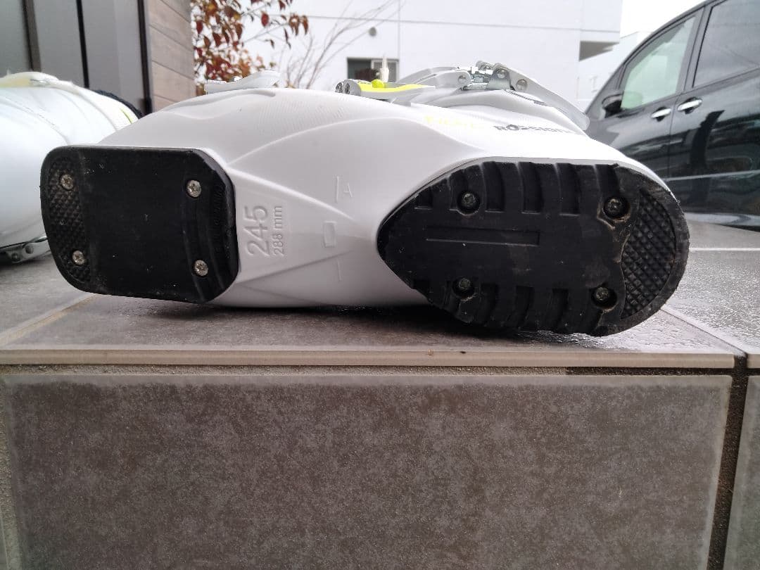 ROSSIGNOL 女性用スキーブーツ ホワイト/イエロー