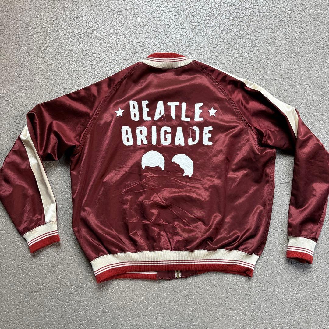 ジャケット・アウター BOW WOW BEATLE MANIA SATIN SPORTS JACKET