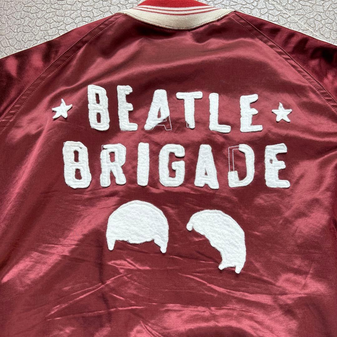 ジャケット・アウター BOW WOW BEATLE MANIA SATIN SPORTS JACKET