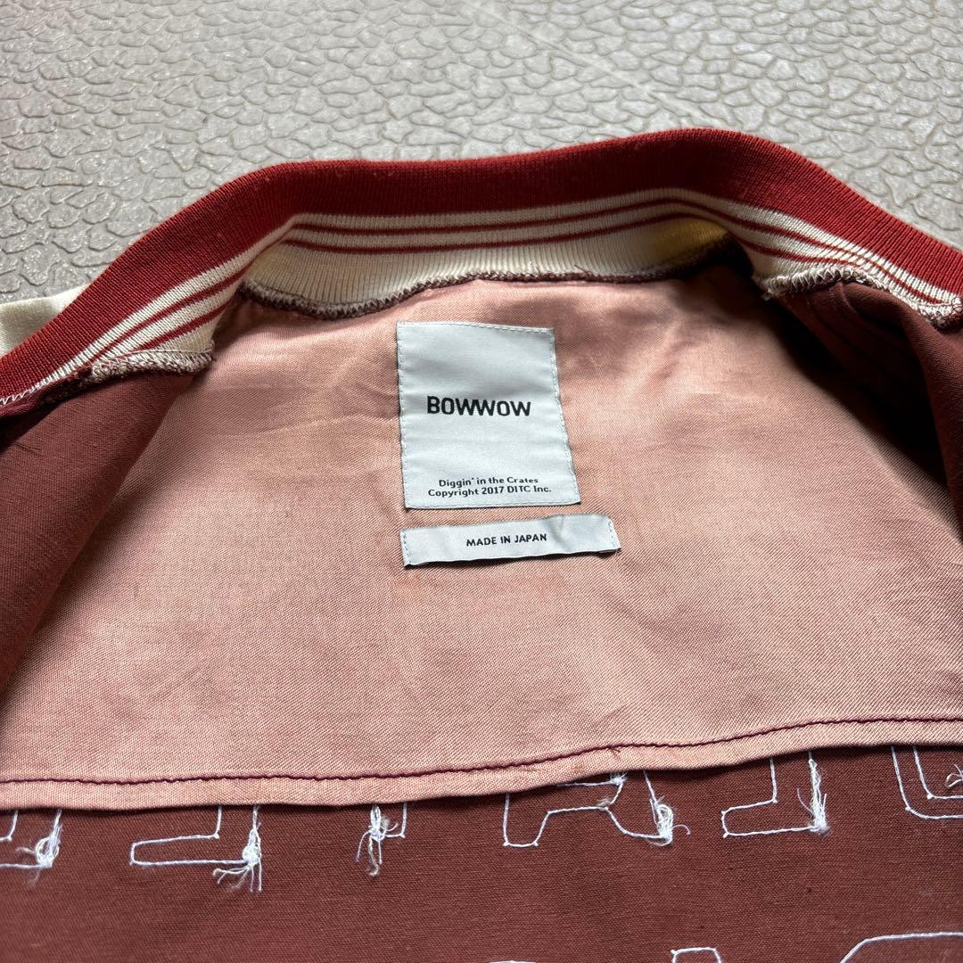 ジャケット・アウター BOW WOW BEATLE MANIA SATIN SPORTS JACKET