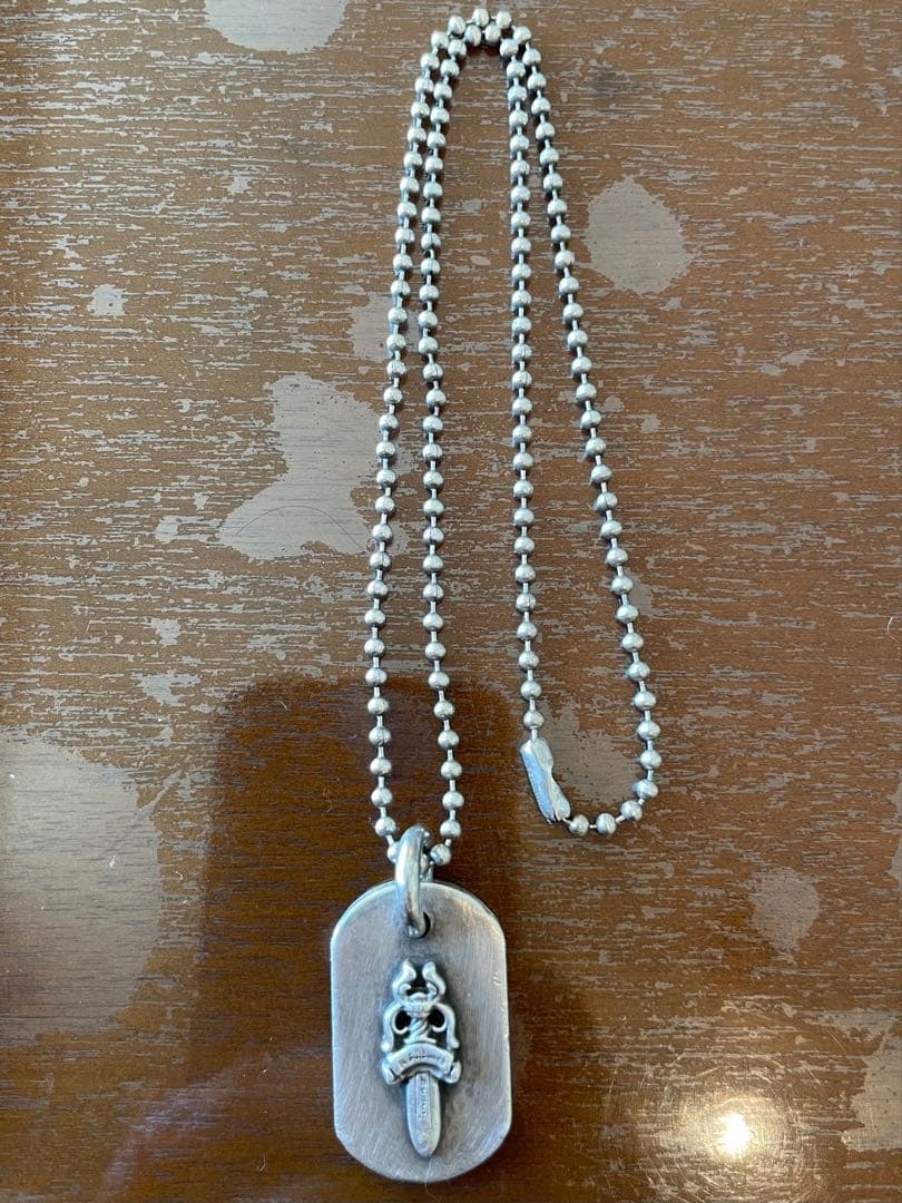 値下げ クロムハーツ ドッグタグ ダガー