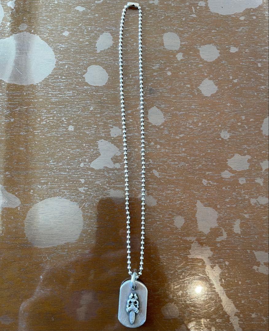 値下げ クロムハーツ ドッグタグ ダガー