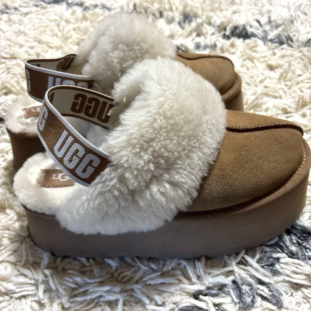 即購入可　UGG プラットフォームサンダル 厚底　ファンケット ブーツ