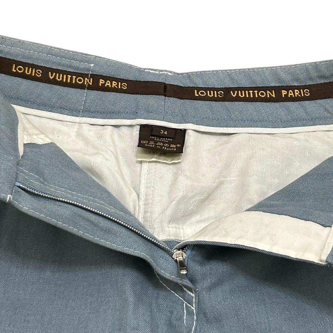 Louis Vuitton デニム 34 裾ZIP ヴィンテージ 希少