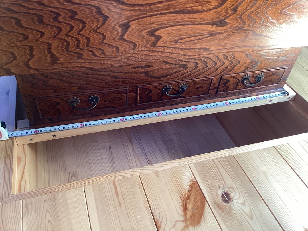 アンティーク　座卓　囲炉火鉢　関西火鉢　古民家家具