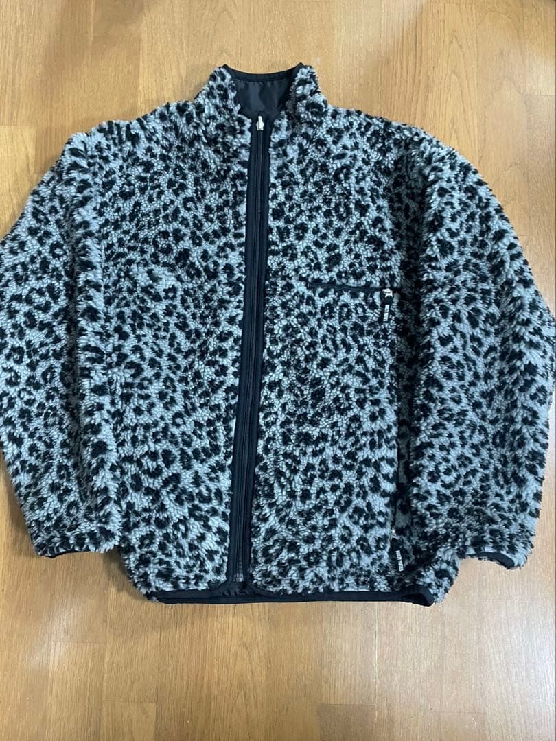 ワコマリア　リバーシブル レオパード　ボア　ジャケット