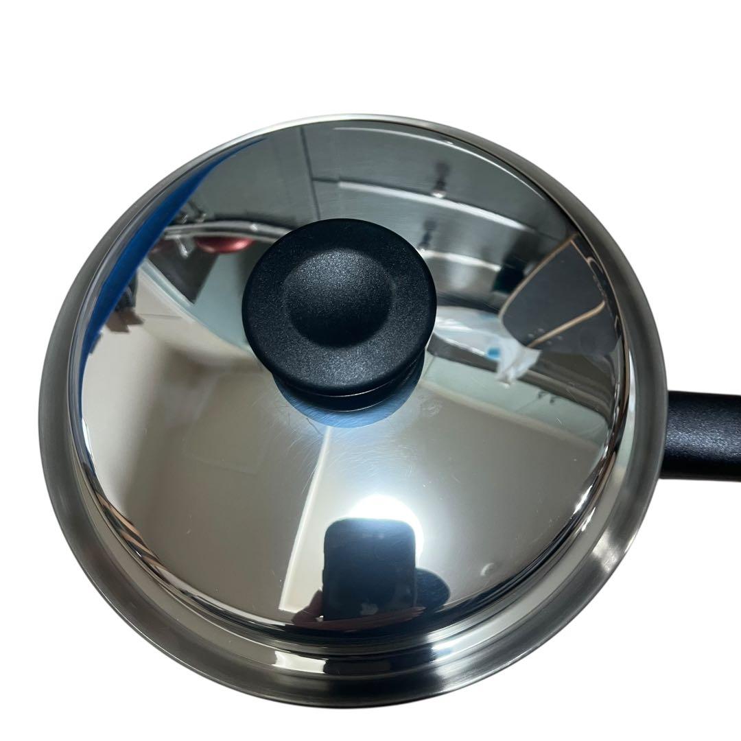 ほぼ未使用 Amway Queen 中フライパン ステンレス 鍋 IH対応