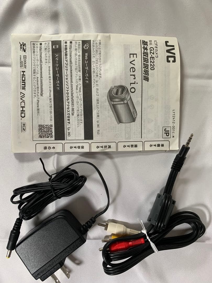 JVC Everio GZ-E220 使用1回のみの超美品‼️