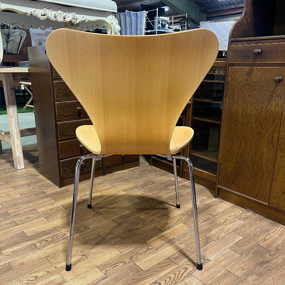 フリッツハンセン アルネ・ヤコブセン セブンチェア ビーチナチュラル 美品 ②